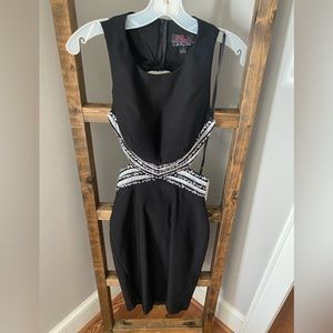 Black Midi dress